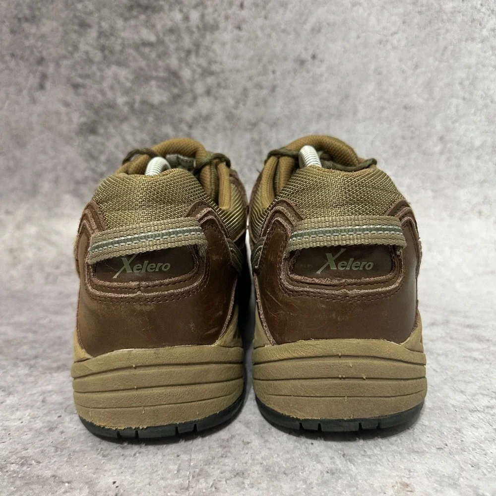 Xelero Summit Hiking Shoes Mens 11.5 Brown Waterproof Leather Comfort